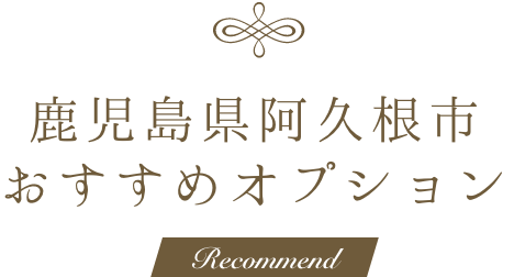 鹿児島県阿久根市おすすめオプション