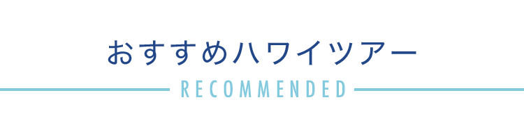 おすすめのハワイツアー