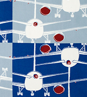 東北コットン・ハンカチ AIRPORT