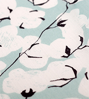 東北コットン・ハンカチ スカイブルー