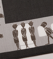 東北コットン・ハンカチ welcome aboard